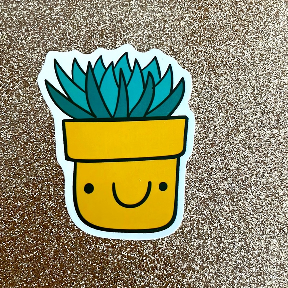 Plant sticker
